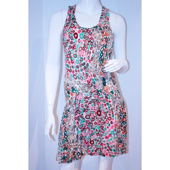 MISSONI Italy SHIRT or Mini DRESS Front POCKETS 4 - Picture 1 of 3